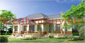 Những mẫu thiết kế nhà đẹp 1 tầng nông thôn nha 1 tang dep o 300x151 - Những mẫu thiết kế nhà đẹp 1 tầng nông thôn