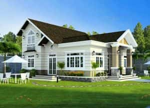 Mẫu nhà đẹp 1 tầng hiện đại nha 1 tang dep a1 300x217 - Mẫu nhà đẹp 1 tầng hiện đại