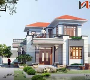 nha 2 tang dep 001 8 300x269 - Tư vấn thiết kế nh&agrave; 2 tầng 4x18m