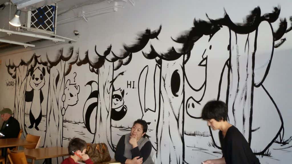 tranh tuong quan cafe dep vetranhtuongsg 2 - Vẽ tranh tường tại Hà Nội