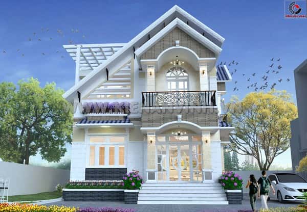 16 - Tư vấn mẫu thiết kế biệt thự đẹp ở Thái Nguyên