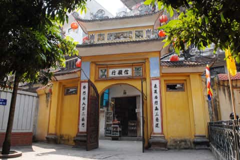 chua lien phai 02 - Kiến trúc độc đáo của Chùa Liên Phái (Hà Nội)