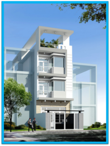 mau nha pho nh&agrave; 2 tầng 5x17m 228x300 - Mẫu thiết kế nh&agrave; 5x17m đẹp