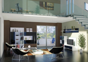 nh&agrave; 1 tầng c&oacute; g&aacute;c x&eacute;p 11 300x214 - X&acirc;y nh&agrave; 1 tầng c&oacute; g&aacute;c lửng (x&eacute;p) đẹp