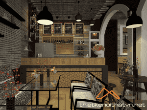 thiet ke noi that quan ca phe Thiet ke asyvina cong trinh thiet ke noi that quan cafe ho dac di hoan thien 3d 5 300x225 - Tư vấn thiết kế nội thất qu&aacute;n cafe tại Đak Lak hiện đại