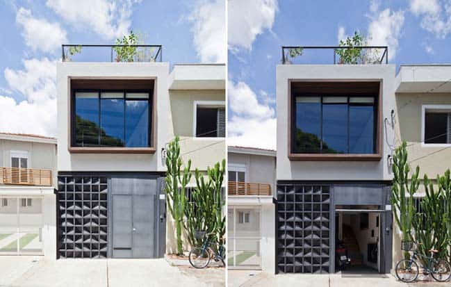 Mẫu thiết kế nhà phố 50m2 mau nha pho 50m2 2 tang - Mẫu thiết kế nhà phố 50m2