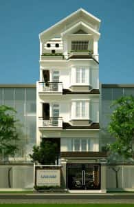 Mẫu thiết kế nhà phố 7x19m mau nha pho 719m dep 4 195x300 - Mẫu thiết kế nhà phố 7x19m