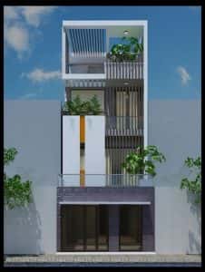 Mẫu thiết kế nhà phố 7x19m mau nha pho 719m dep 9 226x300 - Mẫu thiết kế nhà phố 7x19m