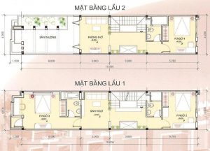 nh&agrave; 4x20m 300x216 - Mẫu thiết kế nh&agrave; 4x20m đẹp