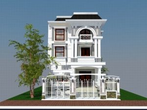 Mẫu thiết kế nhà phố 6x25m nhà phố 6x25m ms001 300x225 - Mẫu thiết kế nhà phố 6x25m