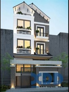 Mẫu thiết kế nhà phố 6x25m nhà phố 6x25m ms001d 223x300 - Mẫu thiết kế nhà phố 6x25m