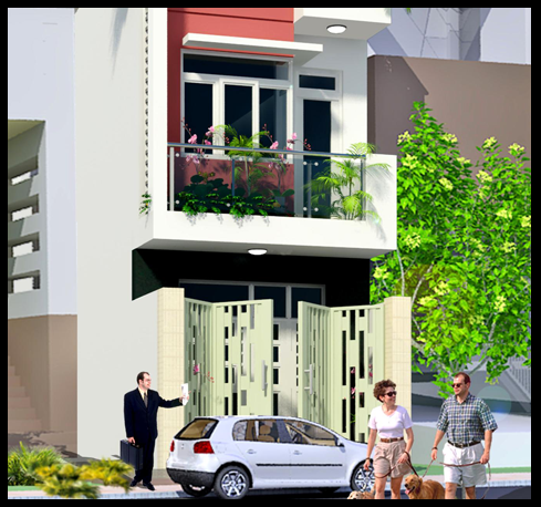 nhâ pho 35x19m pc - Mẫu thiết nhà 450 triệu đẹp