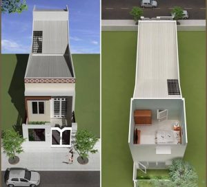 nh&agrave; 4x19m dep 300x272 - Mẫu thiết kế nh&agrave; 4x19m