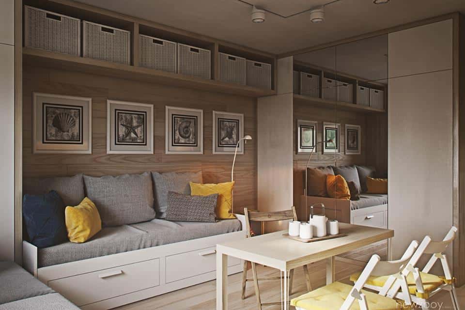 thiet ke noi that phong khach 2409 049 - Tốp 10 phòng khách nhà ở  diện tích nhỏ đẹp, bắt mắt nhất 2016