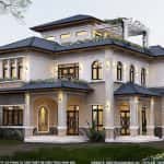 biet thu 3 tang trinh huong phu xuyen ha noi 3 150x150 - 24 Mẫu thiết kế nhà biệt thự 2 tầng đẹp hiện đại