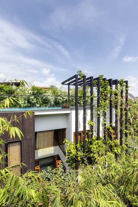 nha dep 2 1 - Ngôi nhà ai nhìn cũng sẽ thích thú xanh hiện đại ở Singapore