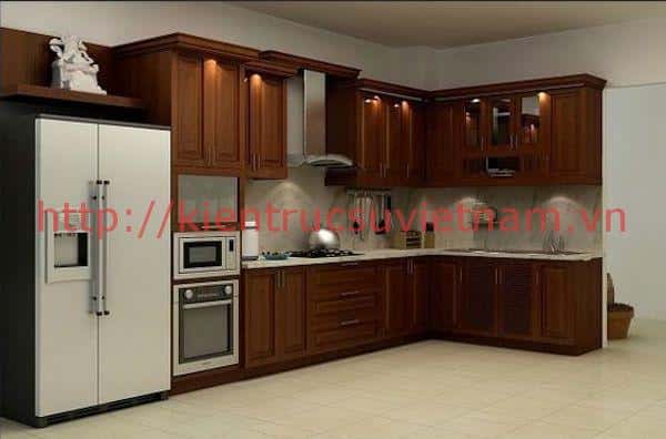 tu bep dep 2 - 19 Mẫu tủ bếp đẹp được nhiều người ưa th&iacute;ch
