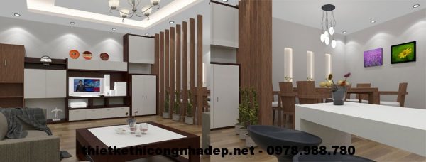 Tư vấn thiết kế nội thất nhà 1 tầng e1502550374613 - Tư vấn thiết kế nội thất nhà 1 tầng