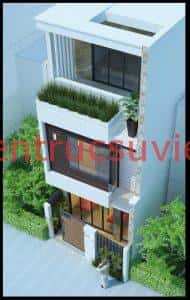 Tư vấn thiết kế nhà 3 tầng 7x12m tu van thiet ke nha dep 3 tang 30m2 190x300 - Tư vấn thiết kế nhà 3 tầng 7x12m