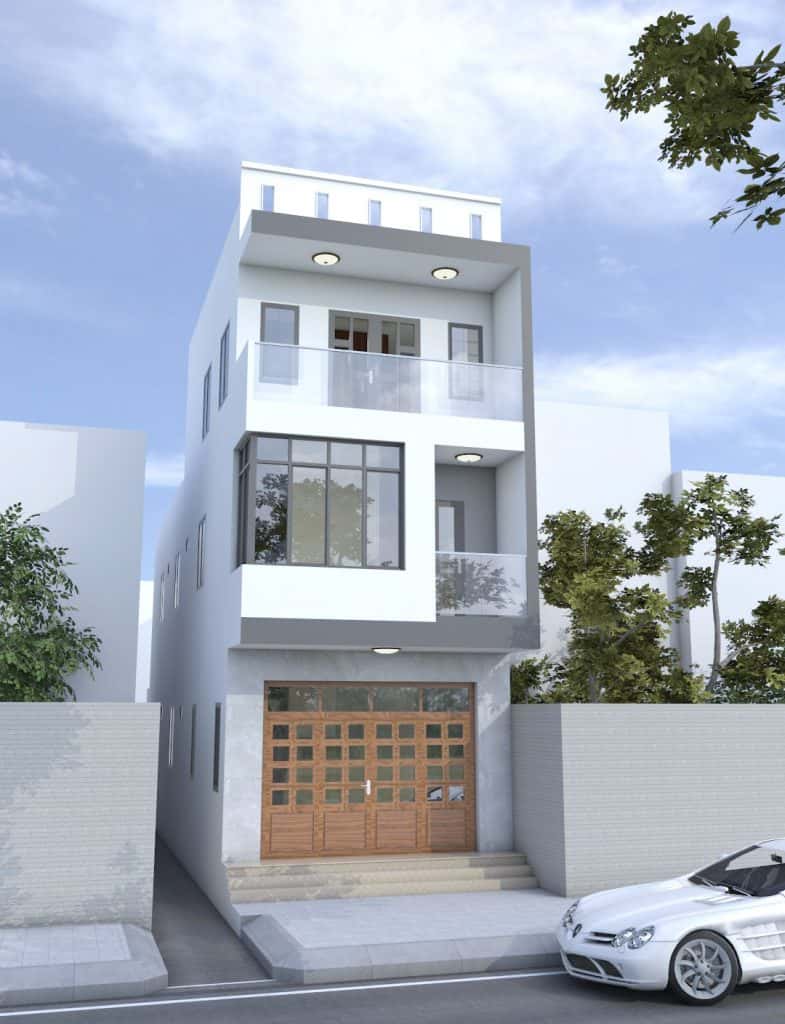 nhà phố 3 tầng có mặt tiền 4.7m