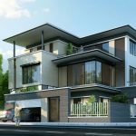 tổng hợp các mẫu biệt thự 3 tầng đơn giản hiện đại biệt thự 3 tầng 2 mặt tiền 11 150x150 - tổng hợp các mẫu biệt thự 3 tầng đơn giản hiện đại
