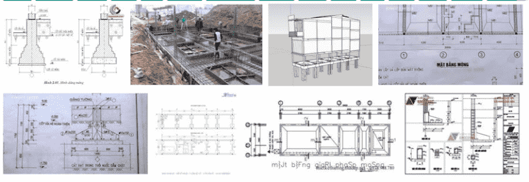 lam mong nha ong 3 tang 768x265 - Hướng dẫn chi tiết thiết kế và thi công móng nhà ở mới nhất