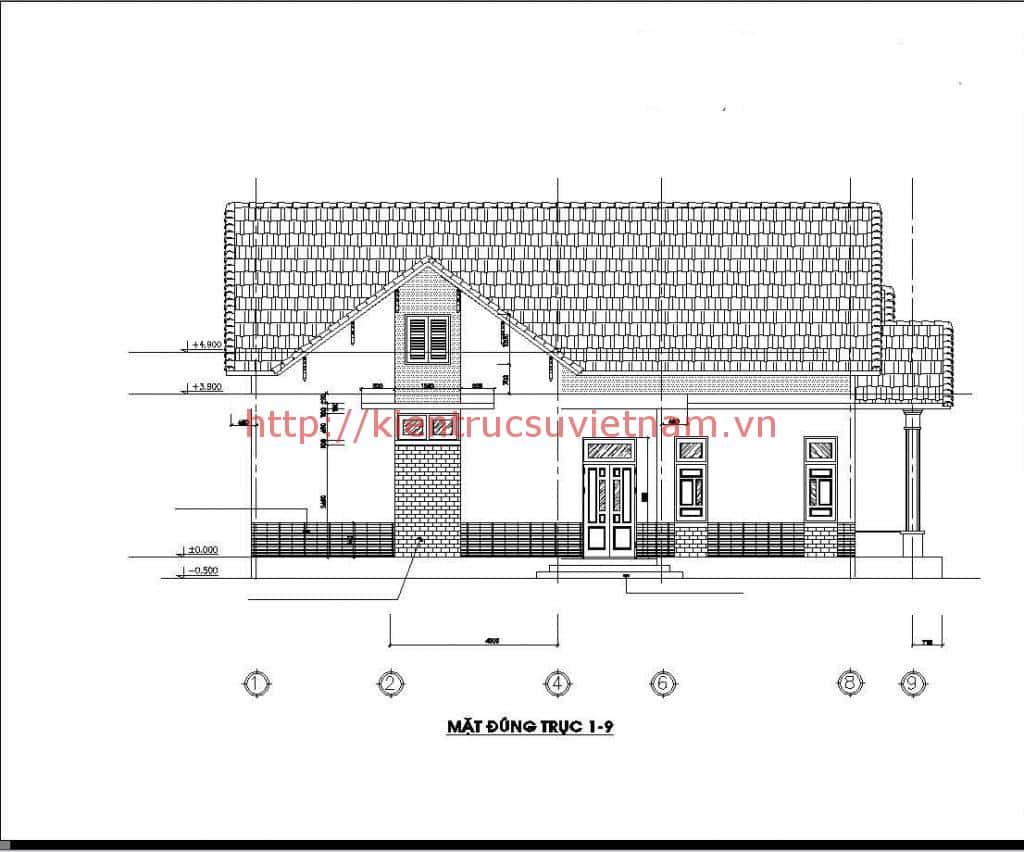 mau nha cap 4 nong thon 1 1024x852 - Nhà cấp 4 là gì ? Chi phí xây dựng và dự toán các mẫu đẹp rẻ