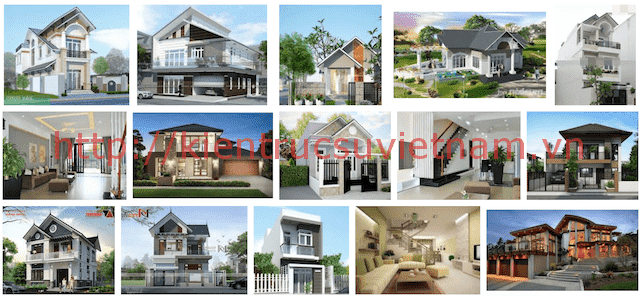 mau nha dep - Các dự án nhà đẹp đã thực hiện