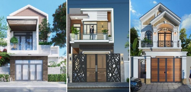 nha 1 tret 1 lau 500 trieu 800x385 - +25 Mẫu thiết kế nhà 1 trệt 1 lầu 500 triệu đẹp Full Dự toán xây dựng