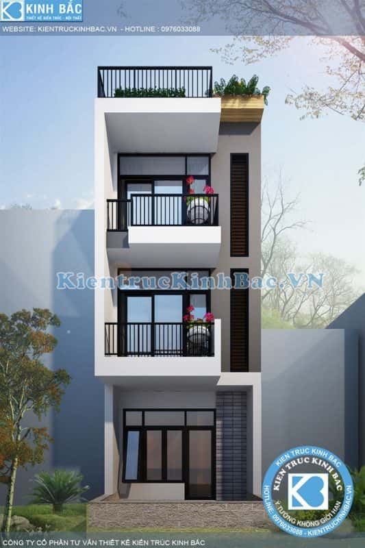 thiet ke nha ong dep 8 533x800 - Xây nhà trọn gói quận Hoàng Mai