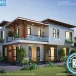 Thiết kế biệt thự 2 tầng đẹp ở nông thôn nhiều người thích biet thu 2 tang hien dai 4 150x150 - Thiết kế biệt thự 2 tầng đẹp ở nông thôn nhiều người thích