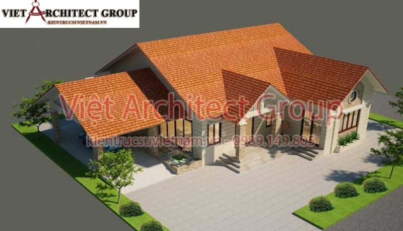 5 32 800x458 - Công trình thiết kế biệt thự 1 tầng mái thái a Tuấn - Lai Châu