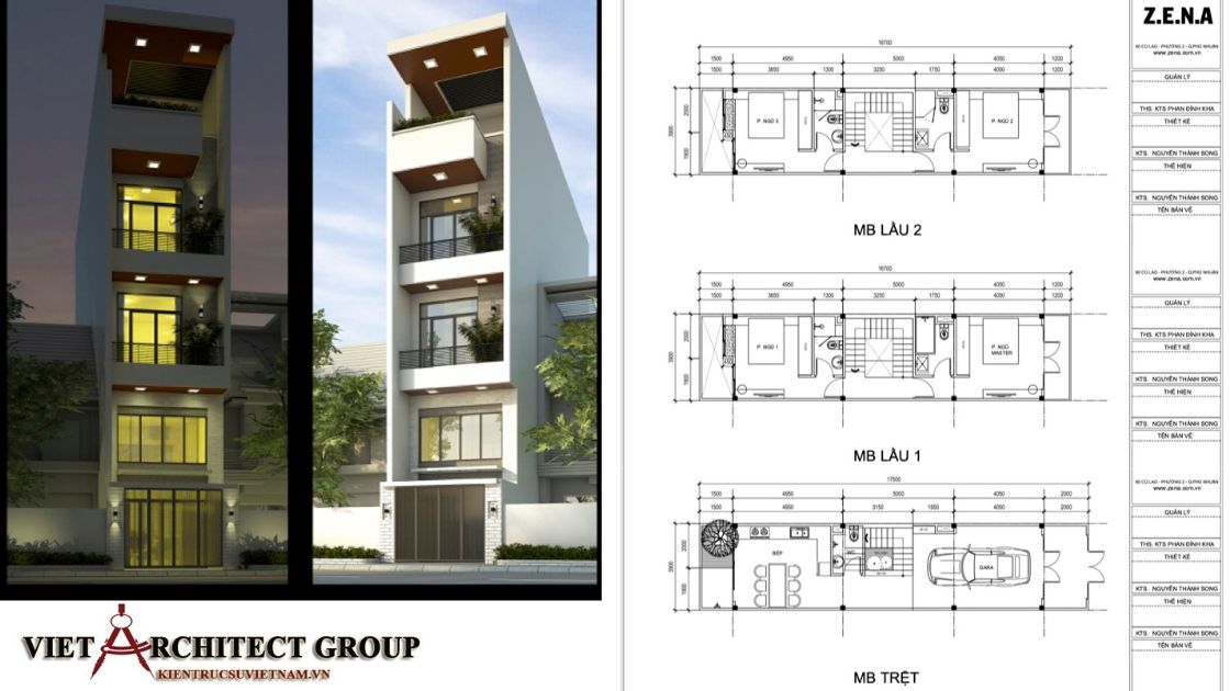 nhà phố 5 tầng đẹp - Thiết kế nhà phố đẹp FULL bản vẽ chi tiết dự toán xây dựng 2021