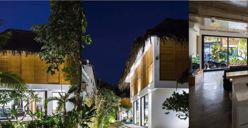 tropical holiday twin houses 800x413 - Tropical Holiday Twin Houses / MM++ architects: Nhà ở Trà Vinh thân thiện với môi trường
