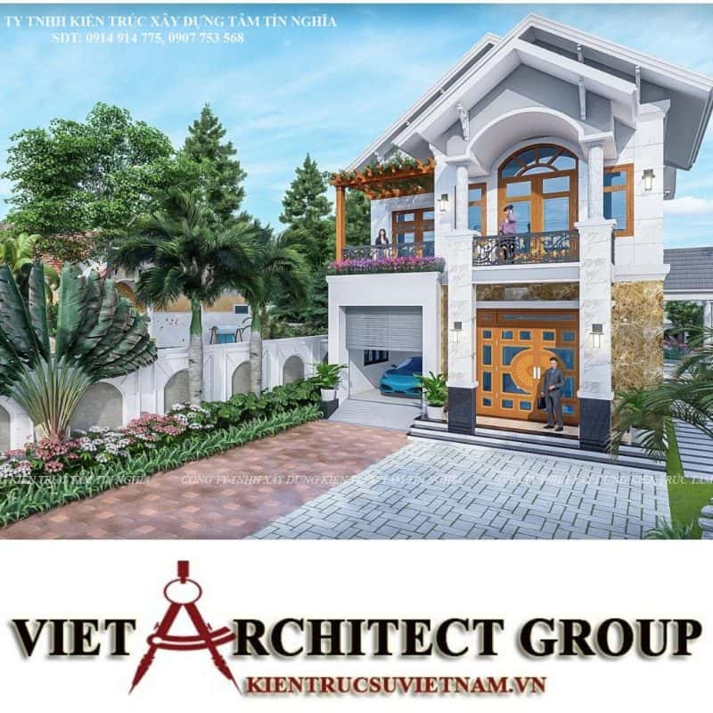 3 3 800x800 - Công trình biệt thự vườn 1 trệt 1 lầu phong cách tân cổ điển Anh Quốc - Cần Thơ