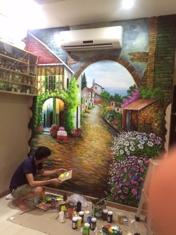 ve tranh tuong 2021 z2341957439856 335b304b67daa687444b6210bcf18d3e - Vẽ tranh tường tại T&acirc;y Ninh
