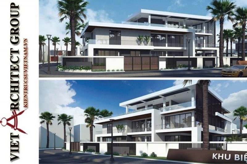 thiet ke biet thu hien dai 3 tang 800x533 - Báo giá sửa chữa, cải tạo nhà ở Củ Chi TpHCM trọn gói chuyên nghiệp