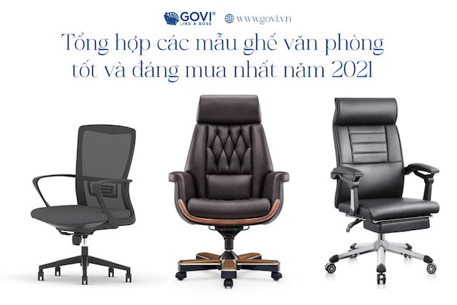 ghe van phong 1 - Tổng hợp các mẫu ghế văn phòng tốt và đáng mua nhất năm 2021