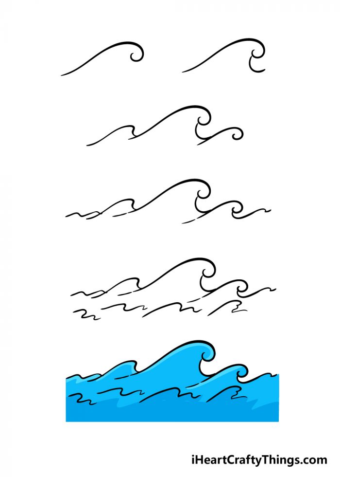 Vẽ một đám MÂY MƯA bằng bút chì đơn giản  How to draw a Cloud  YouTube
