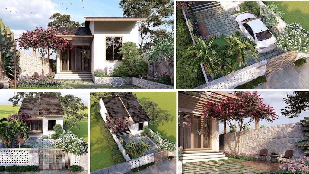 nha cap 4 dep - Thiết kế thi công xây nhà đẹp ở Quảng Nam