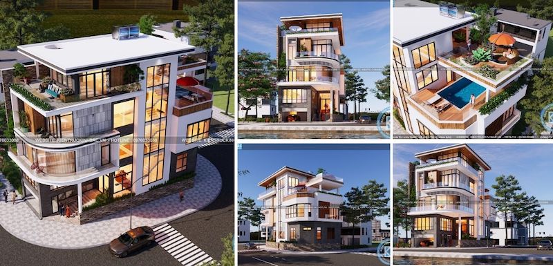 thiet ke nha lo go pho - Top 10+ Công ty thiết kế nhà Bắc Ninh đẹp uy tín 2024