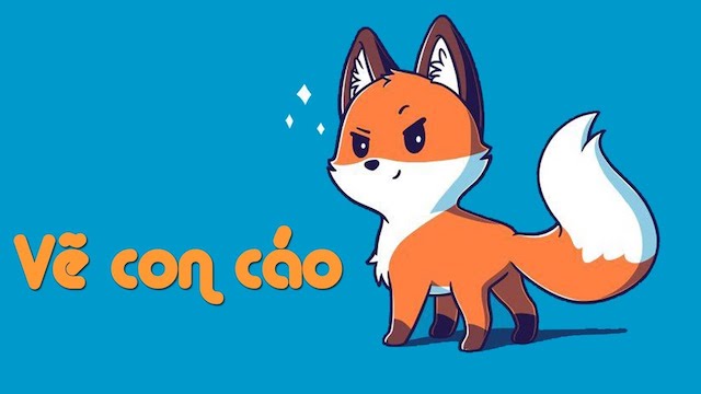 Vẽ CON CÁO đáng yêu How lớn draw a dễ thương FOX THƯ VẼ  YouTube