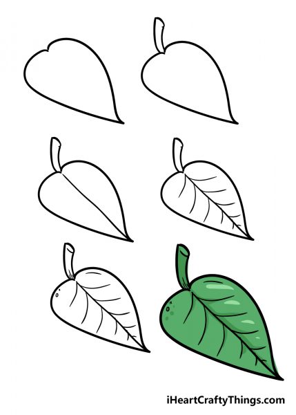 vẽ lá