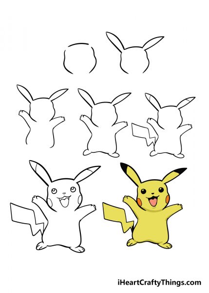 vẽ pikachu