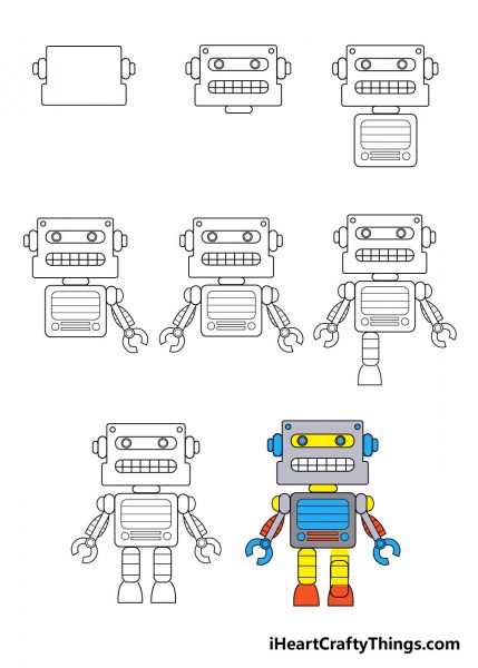 vẽ robot