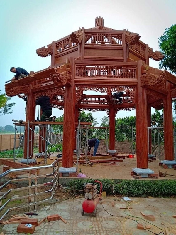 choi nghi san vuon bang go dang cap - 101+ Mẫu nhà chòi sân vườn đẹp hiện đại độc đáo nhất 2023