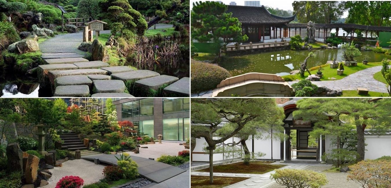 san vuon nhat ban 1 - Thiết kế thi công trọn gói sân vườn Nhật Bản đẹp đẳng cấp