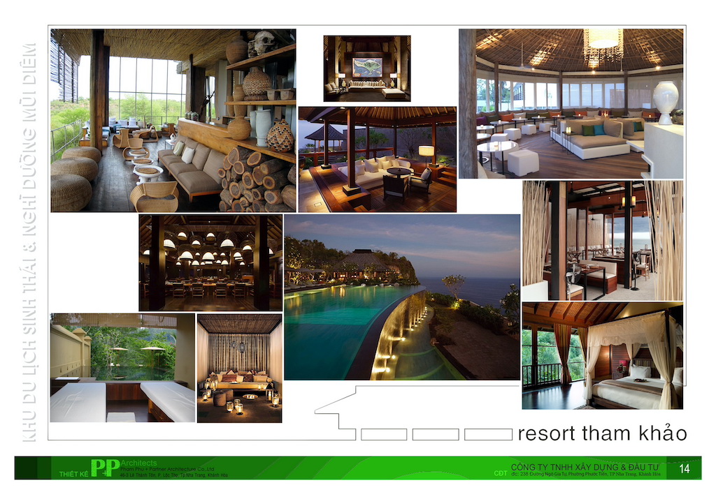 thiet ke khu nghi duong mui diem resort layout 14 - Thiết kế khu nghỉ dưỡng sinh thái resort Mũi Điềm - Khánh Hoà