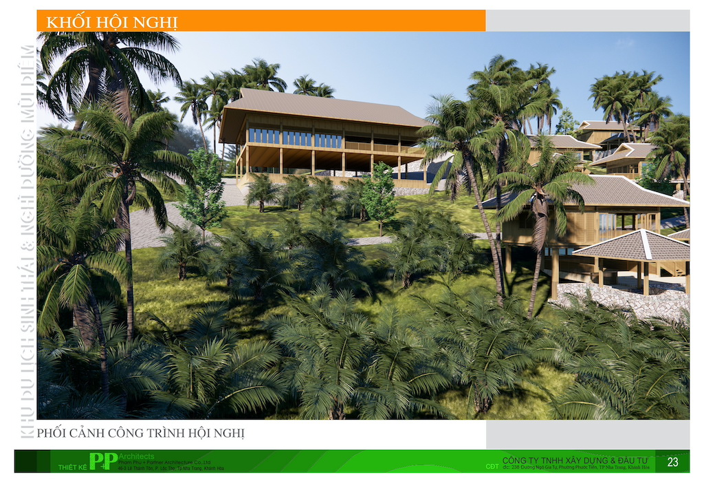 thiet ke khu nghi duong mui diem resort layout23 - Thiết kế khu nghỉ dưỡng sinh thái resort Mũi Điềm - Khánh Hoà