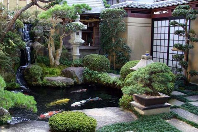 tieu canh san vuon nhat ban 1b e1637673205329 - Thiết kế thi công tiểu cảnh sân vườn Nhật Bản đẹp ấn tượng